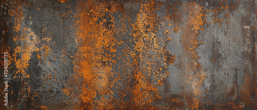 Discover the Captivating Aesthetics of Grunge Metal Texture, Unveiling Weathered Steel Surfaces Infused with Rust, Scratches, and Worn-out Details, Portraying the Beauty and Decay of Industrial Landsc
