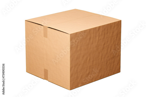 brown cardboard box © VetalStock