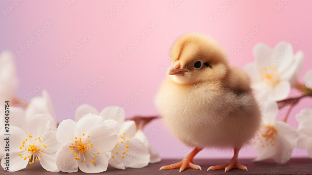 A charming Easter chick