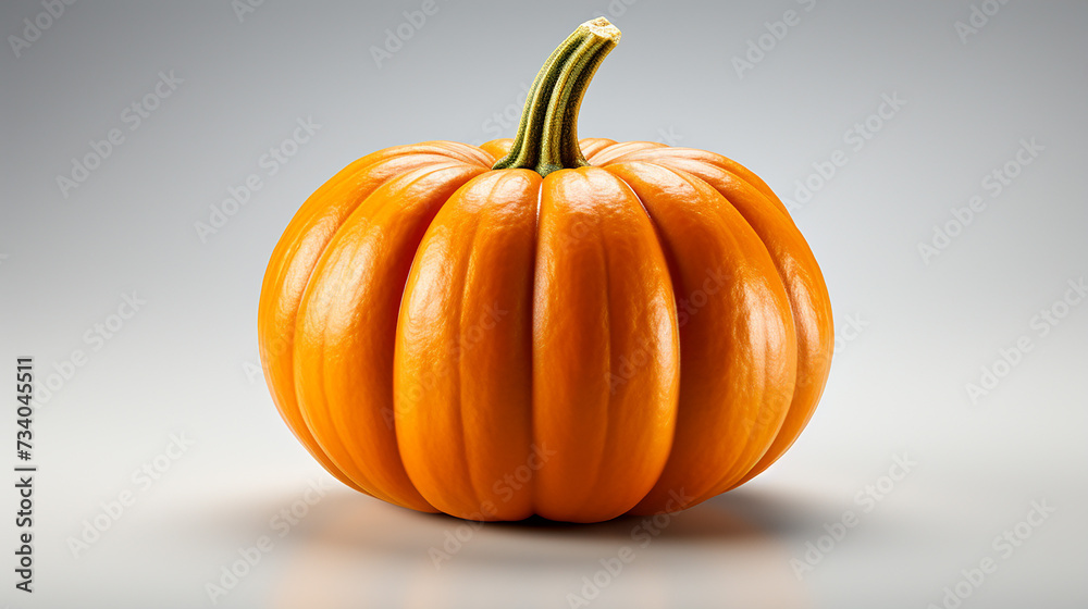 3d rendered photo of pumpkin made with generative AI 3d rendered photo of pumpkin made with generative AI