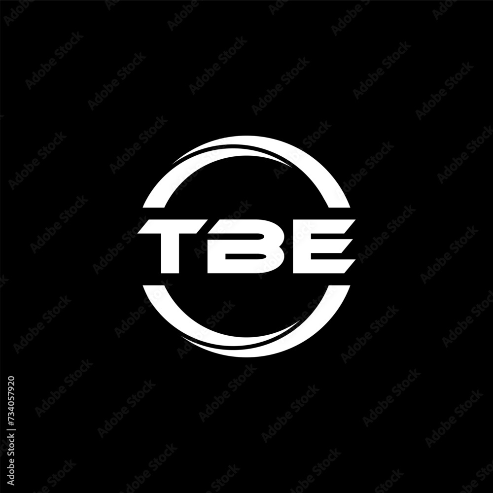 TBE letter logo design with black background in illustrator, cube logo, vector logo, modern alphabet font overlap style. calligraphy designs for logo, Poster, Invitation, etc. TBE letter logo design with black background in illustrator, cube logo, vector logo, modern alphabet font overlap style. calligraphy designs for logo, Poster, Invitation, etc.
