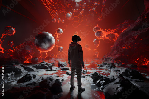 Virtual Reality Space Exploration Experience