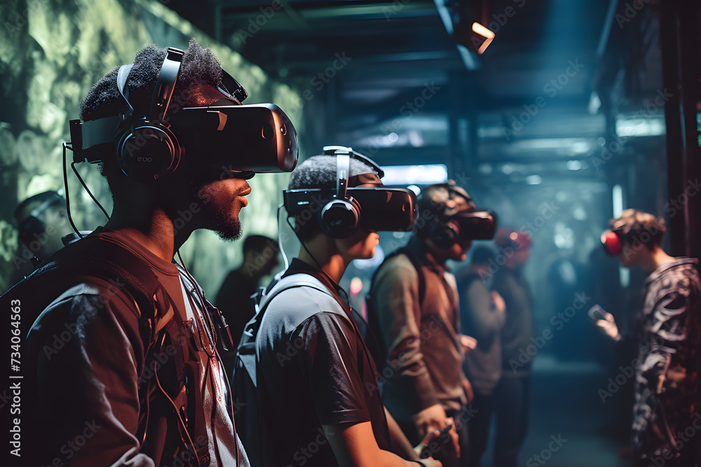 Virtual Reality Competitive Gaming