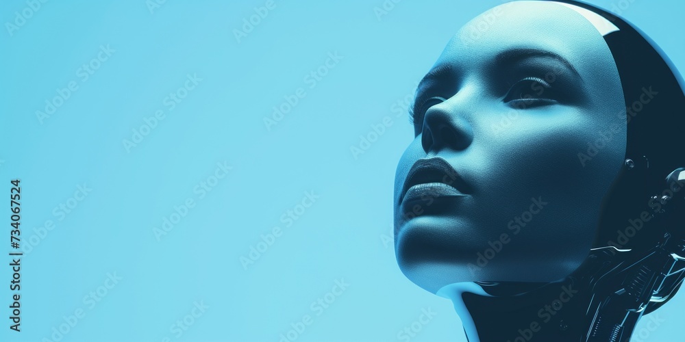 Artificial Intelligence Assistant portrait Artificial Intelligence Assistant portrait