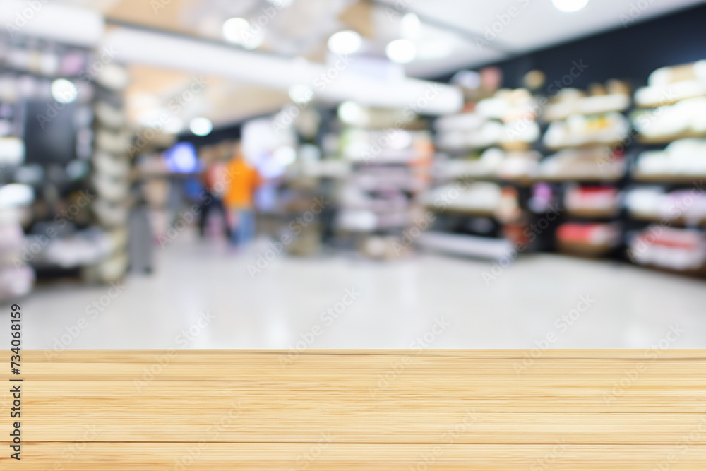 Empty wooden table with supermarket background for product display, space for text, empty wooden table with beautiful grocery storebackground Empty wooden table with supermarket background for product display, space for text, empty wooden table with beautiful grocery storebackground
