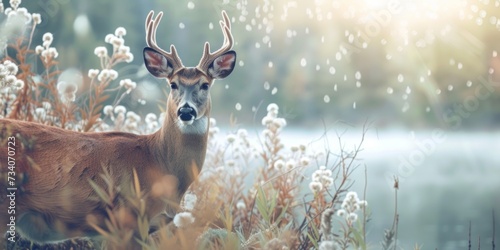 Deer In Nature
