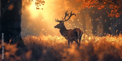 Deer In Nature