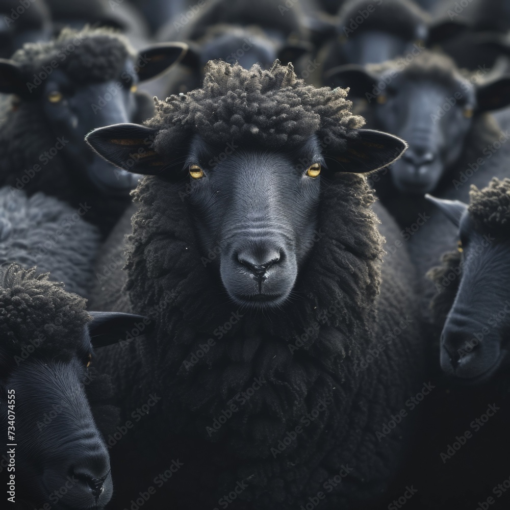 Black Sheep Among Flock