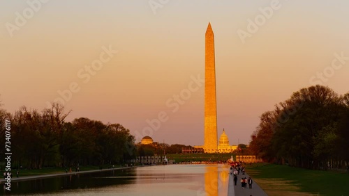 Washington Monument timelapse