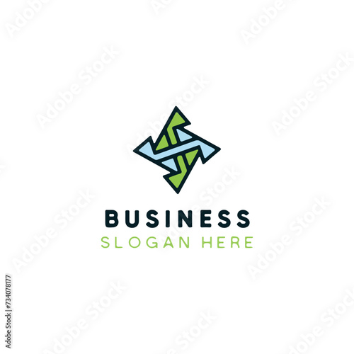 Fototapeta Naklejka Na Ścianę i Meble -  Set of business logo elements for your designs