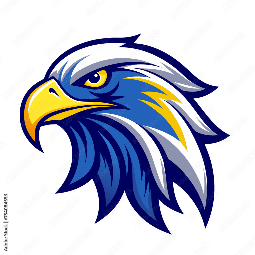 Fototapeta premium Logo of eagle, isolated.