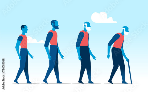 Aging, Physiological Changes, Material Body Transformation