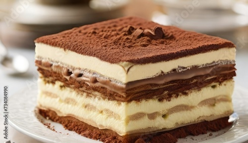 A Symphony of Sweetness  Tiramisu s Captivating Cocoa Ballet