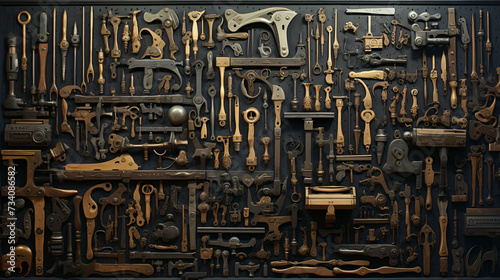 Many tools.
