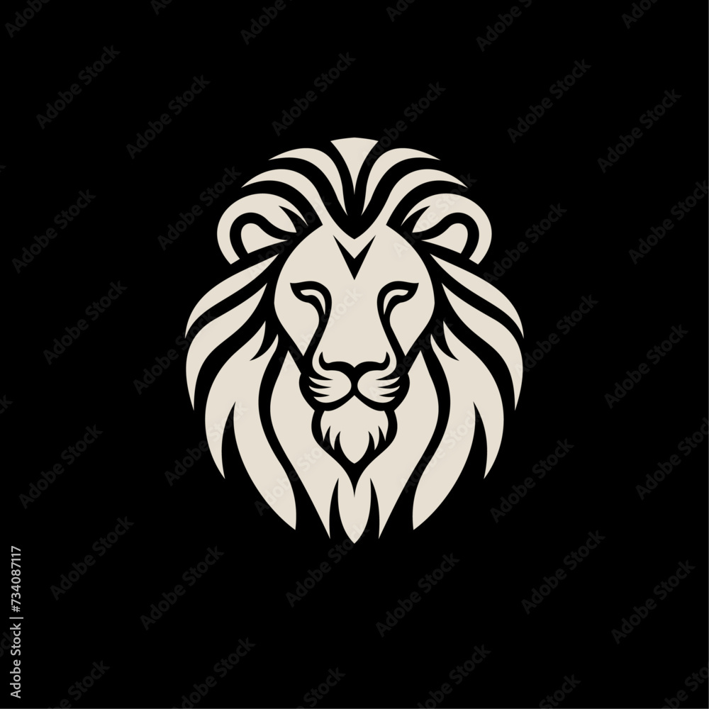 lion head logo 