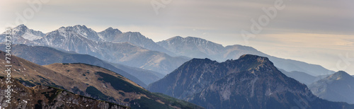 Krajobraz górski. Tatry Zachodnie © Blaszko