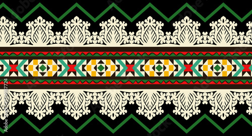 Digital textile allover bootie pattern and Mughal art. Digital textile design motifs front back sleeves and Dupatta design. Textile digital design motif ornament ethnic ikat border pattern artwork 