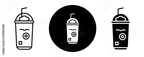 Frappe outline icon collection or set. Frappe Thin vector line art