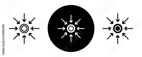 Specific outline icon collection or set. Specific Thin vector line art