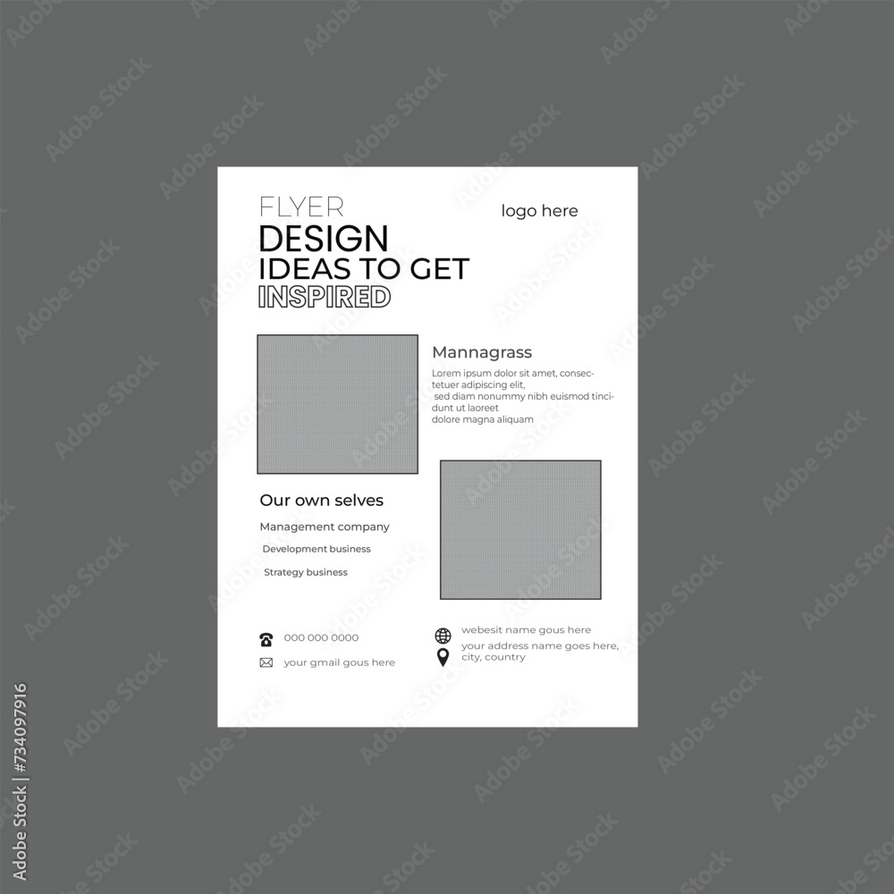 modern flyer design template for info graphics modern flyer design template for info graphics