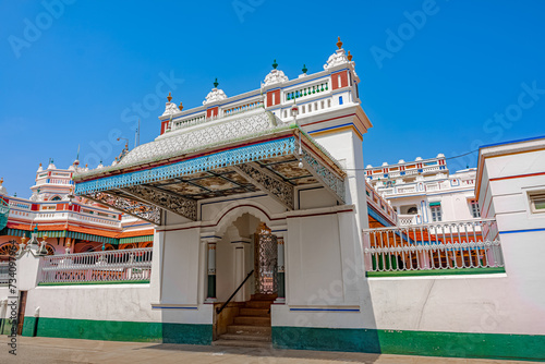 Chettinadu Style Heritage Homes in Karaikudi, Pallathur, Athangudi & Kothamangalam are the most lavish & exquisite architectural beauty. This beautiful edifice situated at Chettinad region, Sivagangai photo