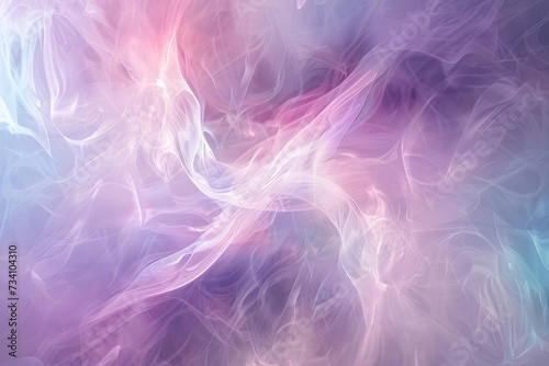 Abstract background with soft Swirling pastel colors Providing a dreamy and gentle backdrop for creative design projects