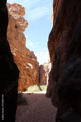 Amazing rock formation in Tabuk region (Saudi Arabia) - Neom