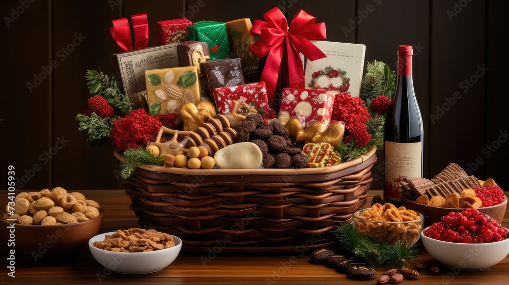 gourmet holiday gift baskets