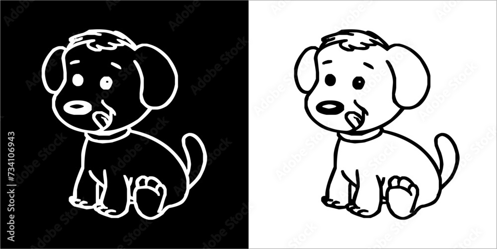 Illustration vector graphics of pupie icon