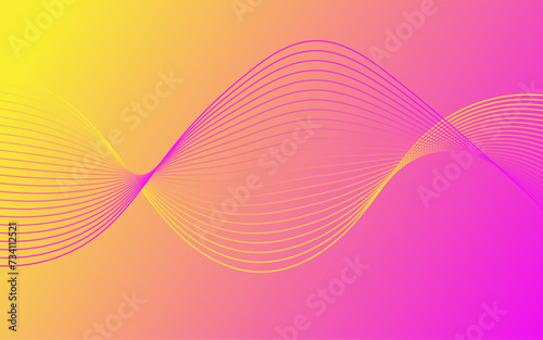 Background lines wave abstract stripe design. White background, mesh abstract, vector blurred soft blend color background .