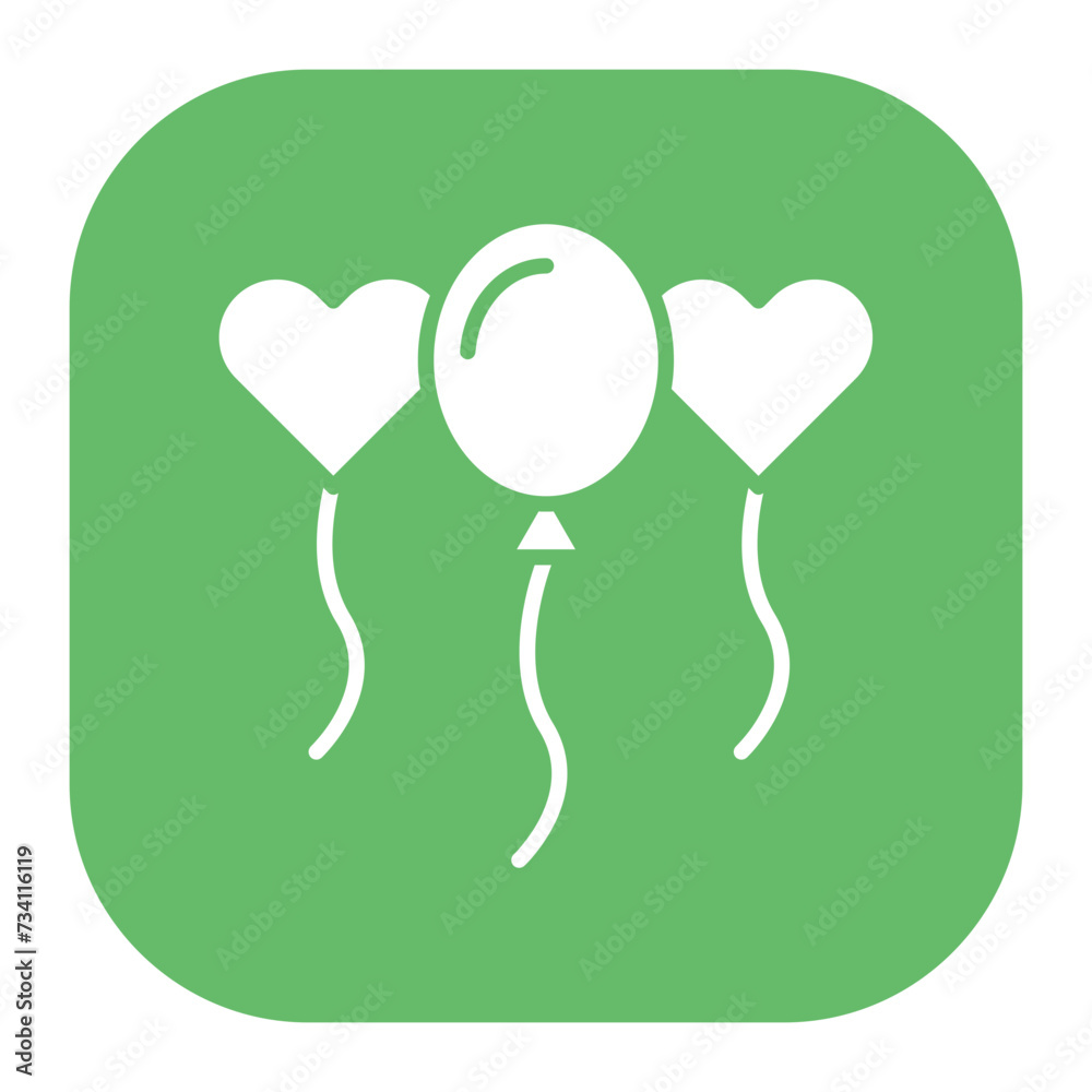 Wedding Balloon Icon Wedding Balloon Icon