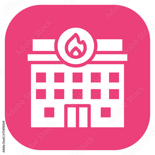 Fire Station Icon