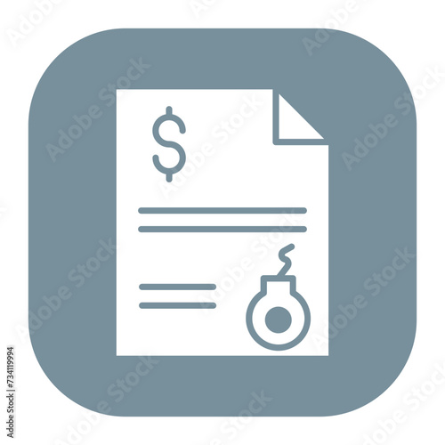 Debt Analysis Icon