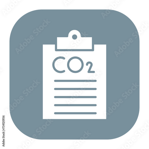 Carbon dioxide Report Icon