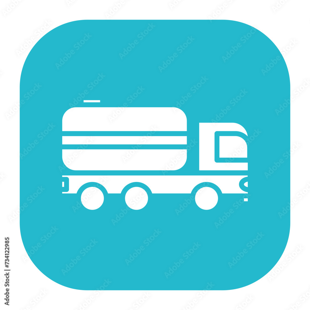 Oil Tanker Icon