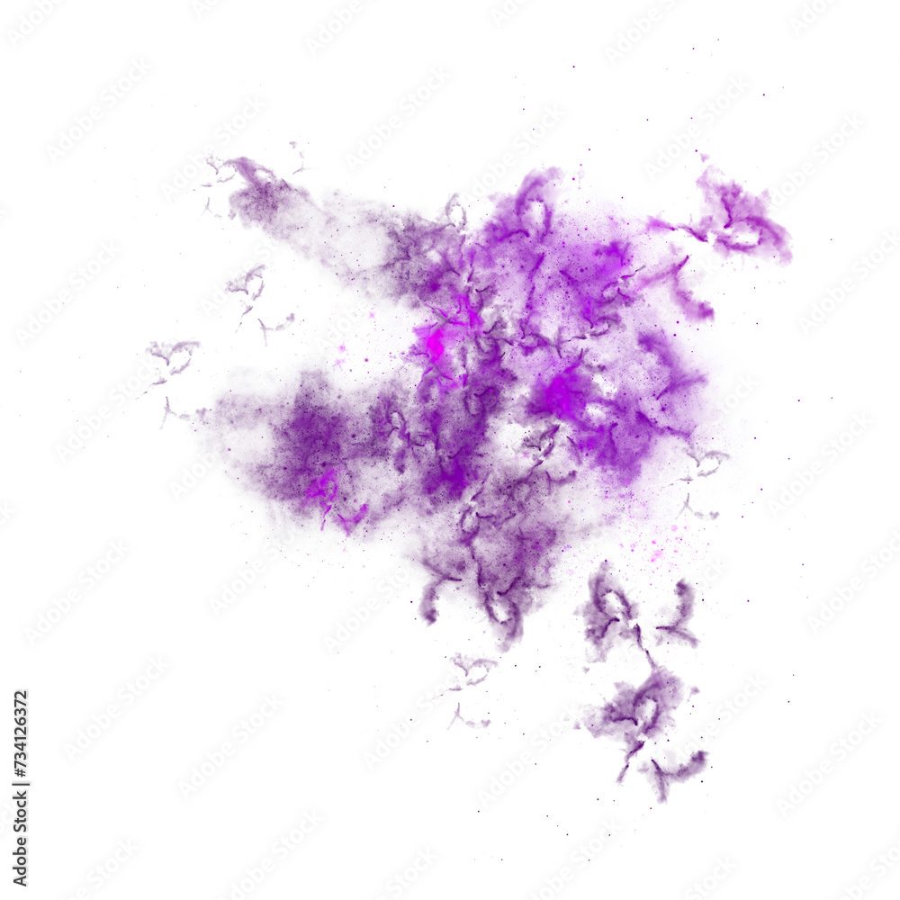 Fototapeta premium nebula PNG element, symphony star glittering nebula material, galaxy clipart, magic color, starlight PNG transparent