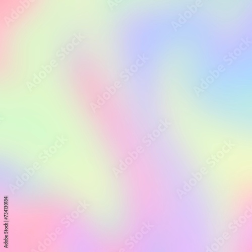 Colorful abstract gradient background. Pastel colors. Square composition.