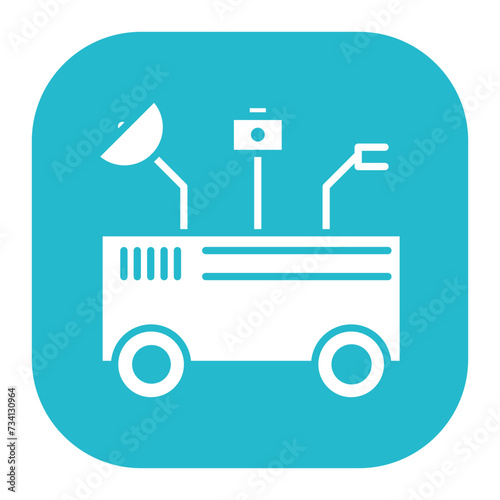 Mars Rover Icon