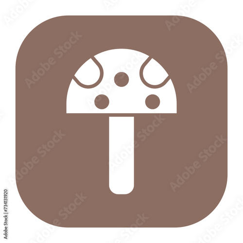Spring Mushroom Icon