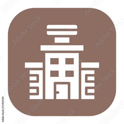 Hotel Building Icon