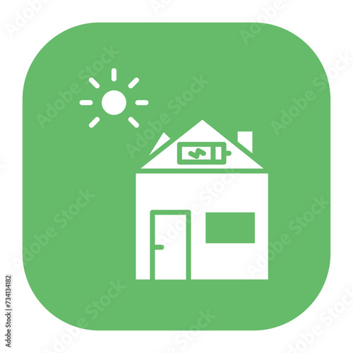 Solar House Icon