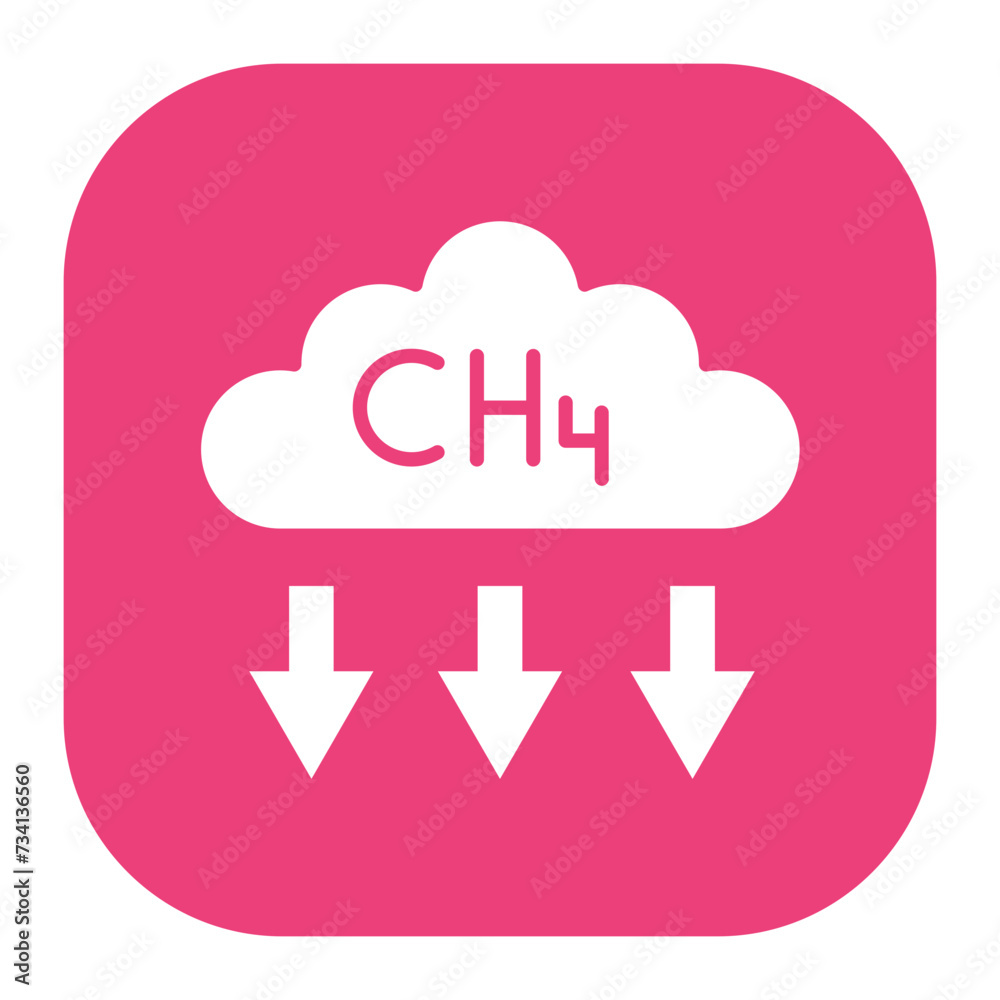 Methane Icon Methane Icon