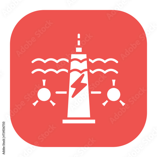 Tidal Power Icon