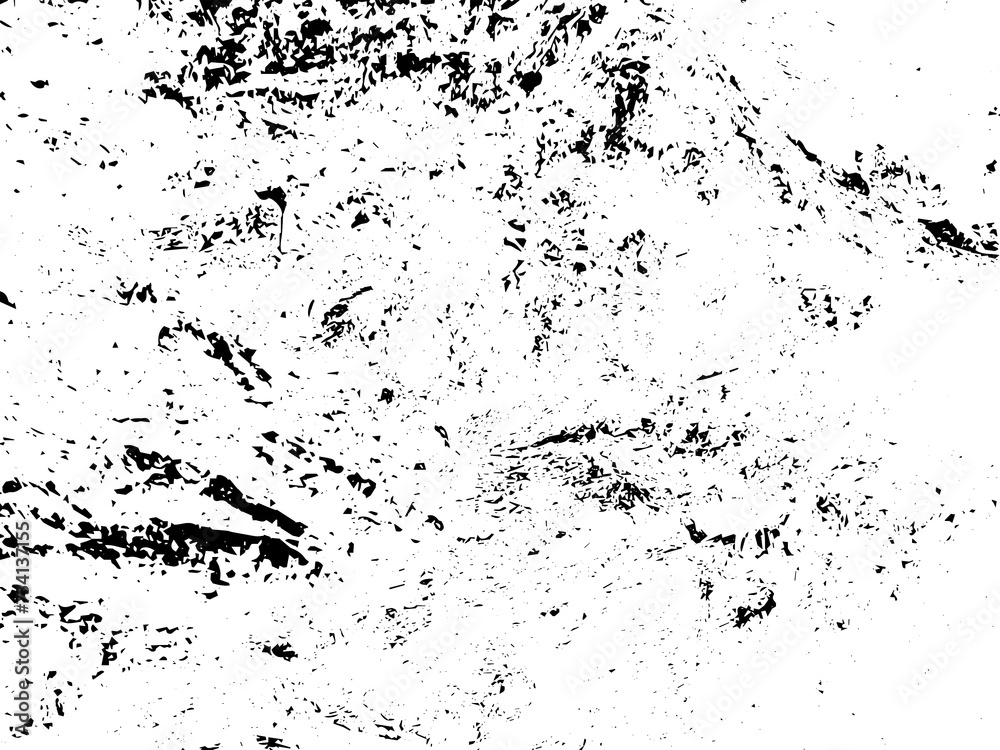 Fototapeta premium Rustic grunge texture with grain and stains. Abstract noise background. PNG graphic illustration with transparent background.