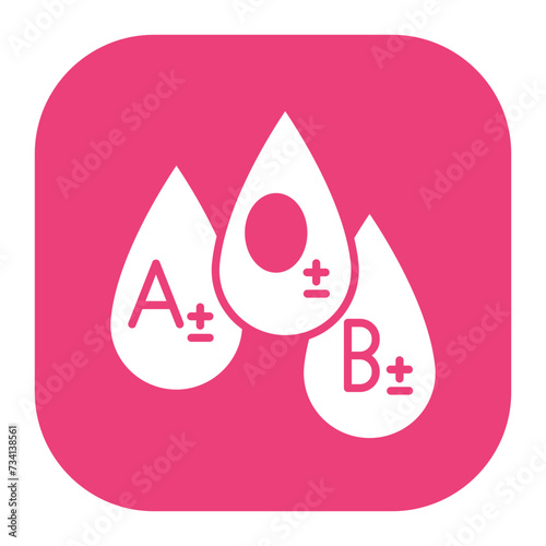 Blood Types Icon