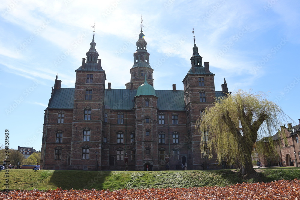 Obraz premium Rosenborg Palace in Copenhagen, Denmark