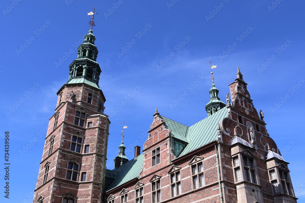Rosenborg Palace in Copenhagen, Denmark