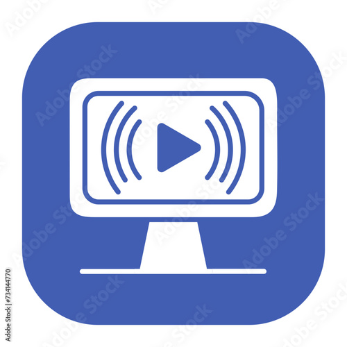 Live Streaming Icon