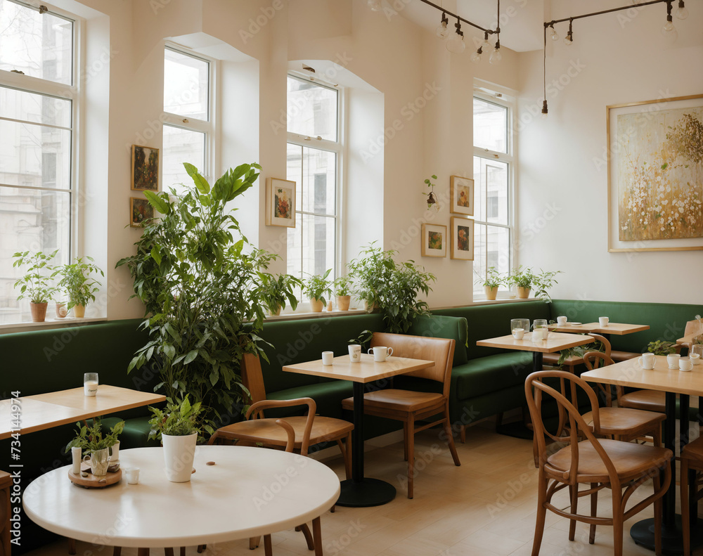 Obraz premium aesthetic Cafe
