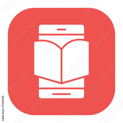 Mobile Ebook Icon